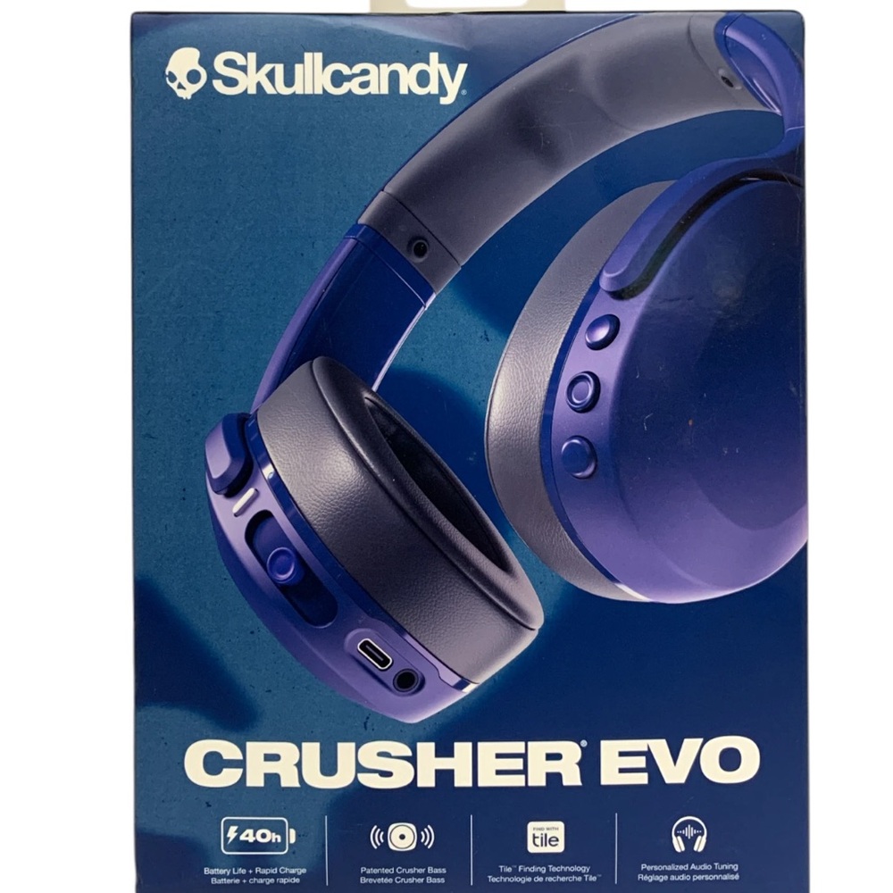 Skullcandy Crusher Evo Wireless Headphones - Blue
